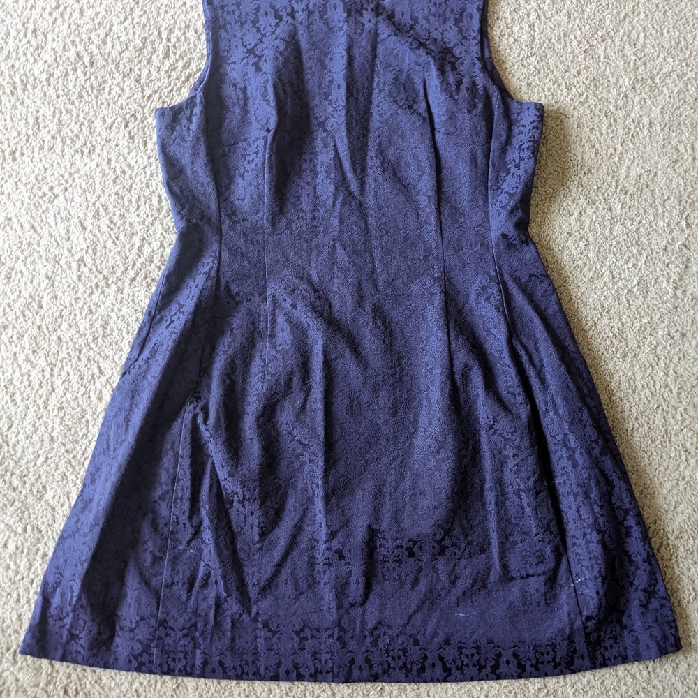 Purple cocktail dress
